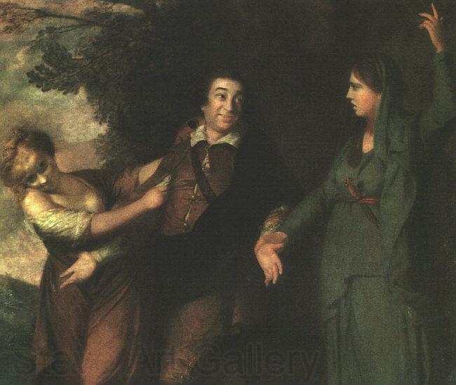 Sir Joshua Reynolds Garrick Between Tragedy and Comedy